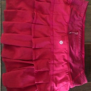 Lululemon Size 4 Tennis Skirt Pink